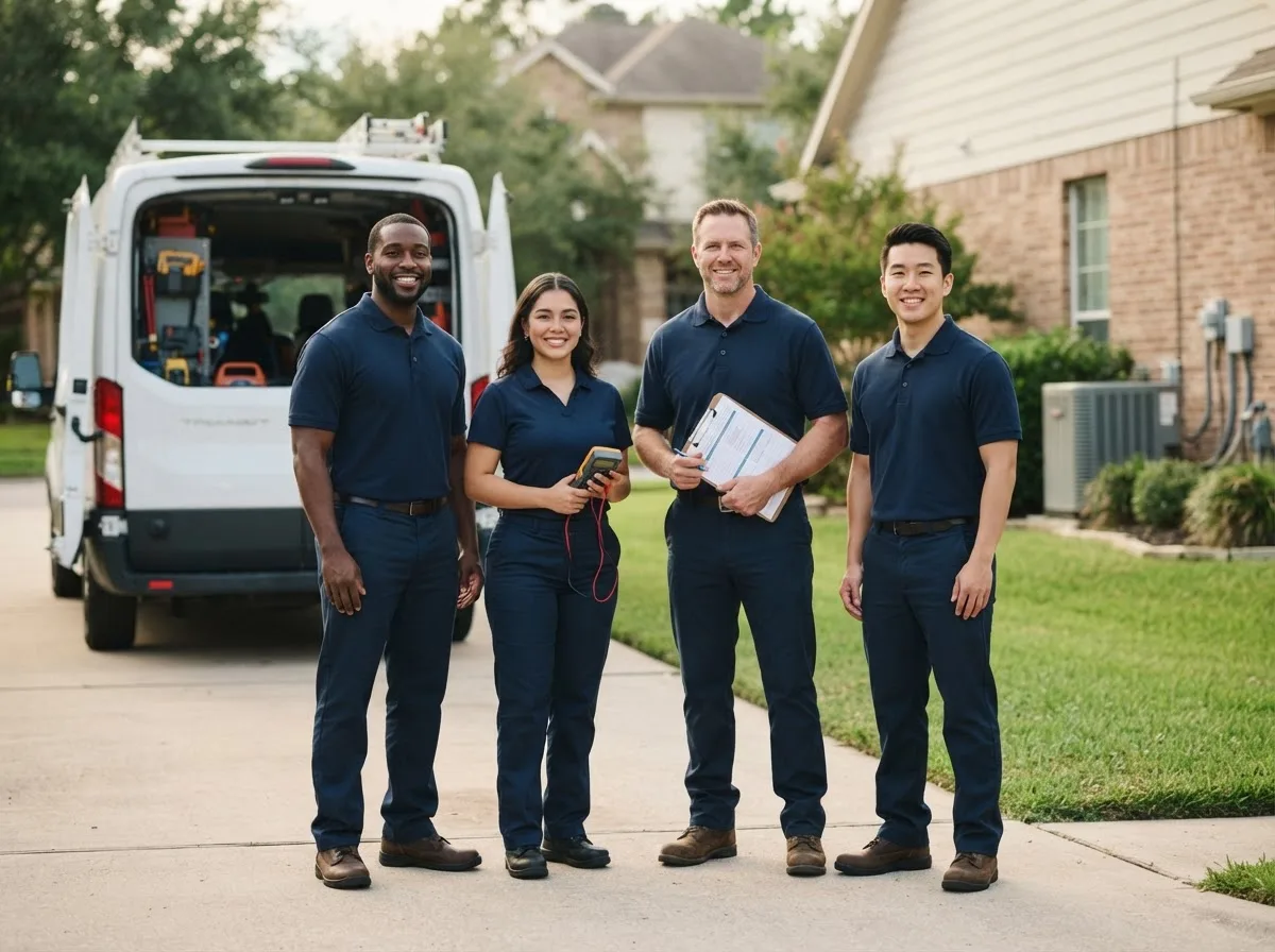 Certified HVAC technician near Castalia, IA